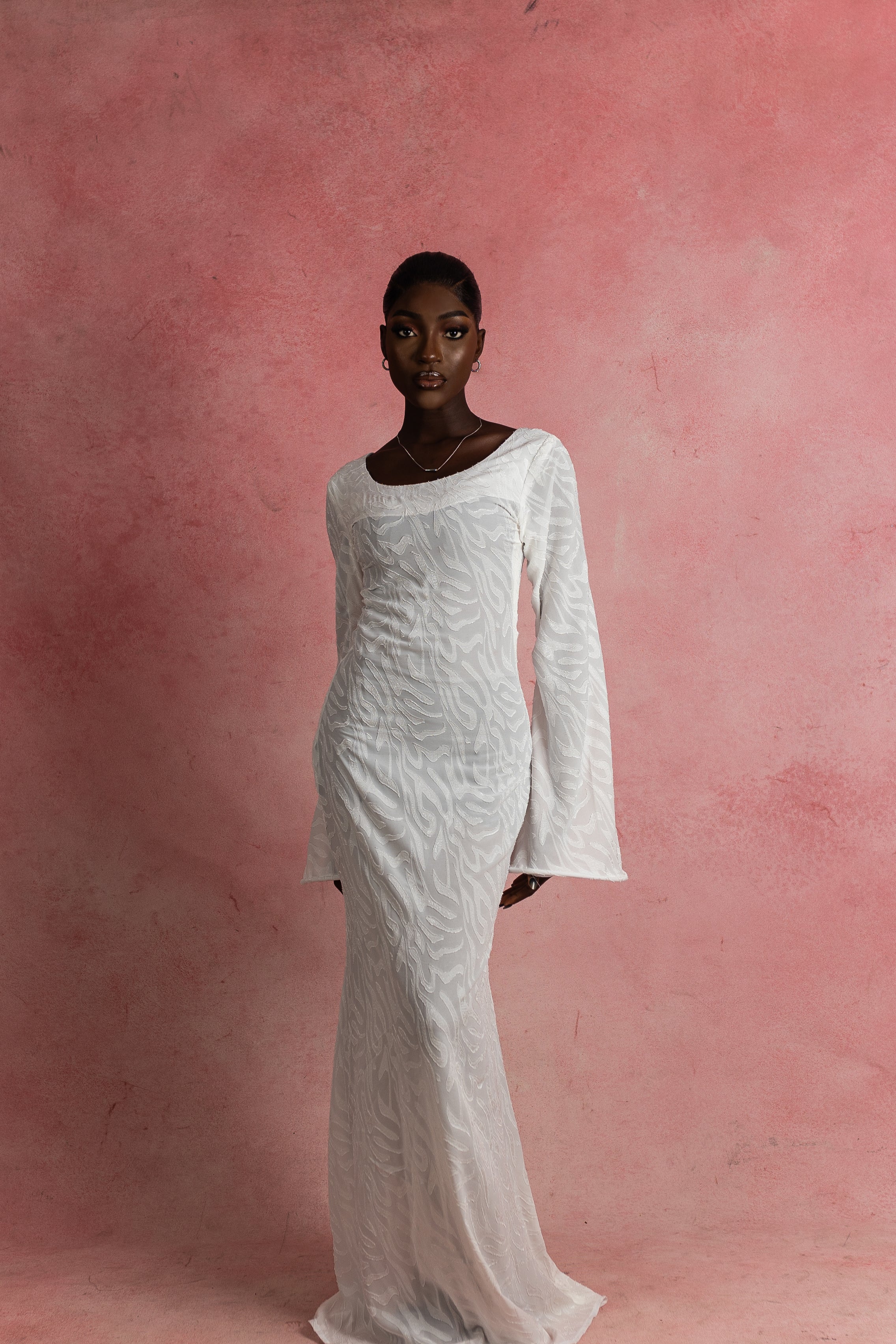 FIESTA dress -WHITE
