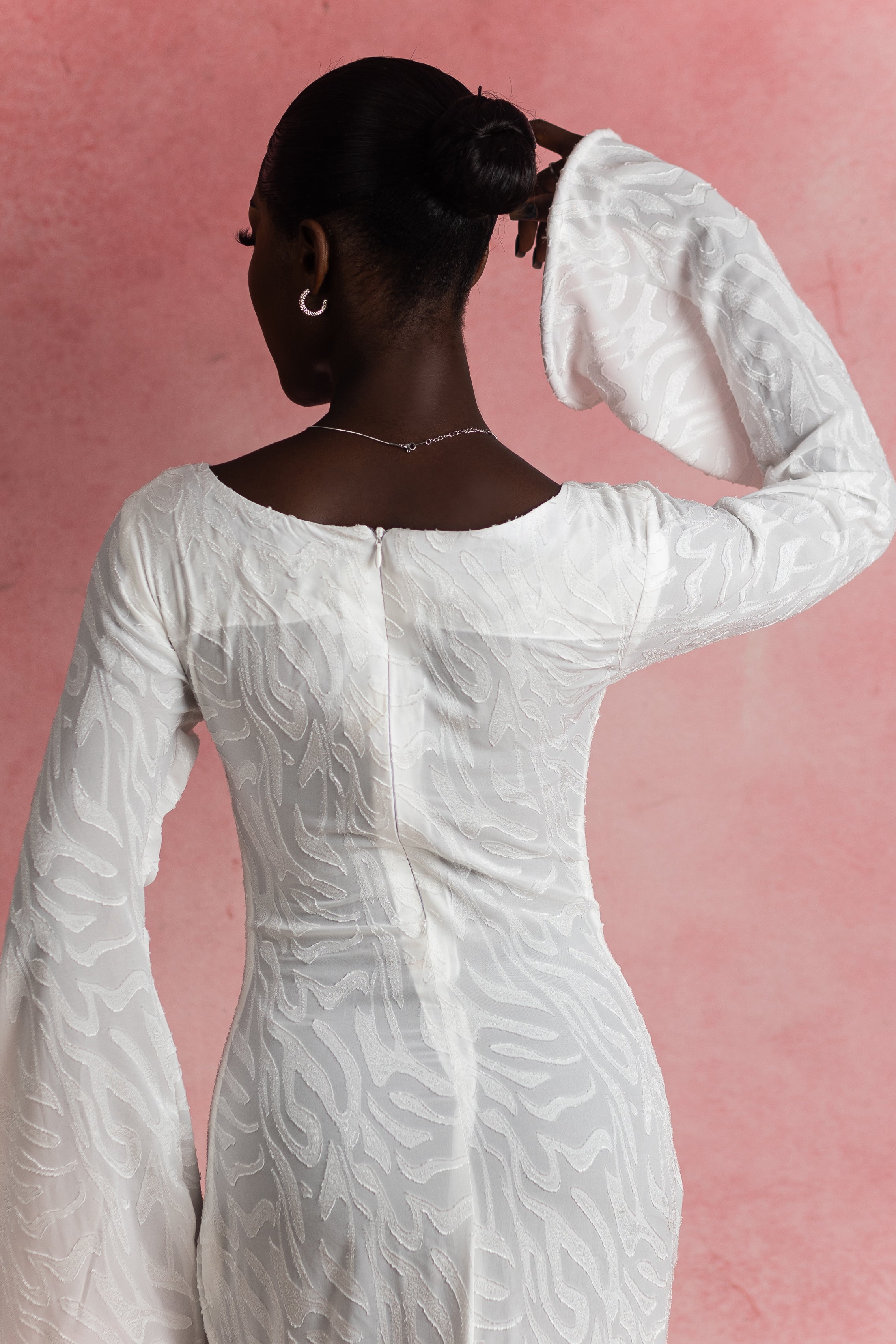 FIESTA dress -WHITE